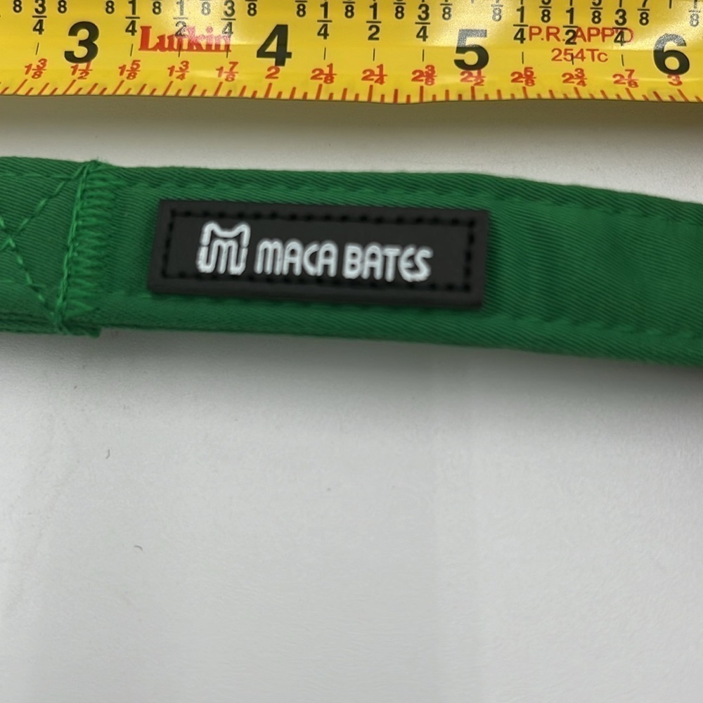 Maca Bates Christmas Red Green Dog Collar with Bow Tie NWOT - Picture 9 of 9